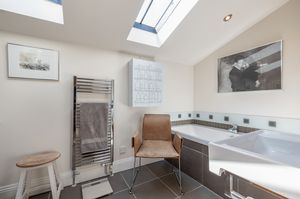 Guest Bedroom Bathroom with separate shower- click for photo gallery